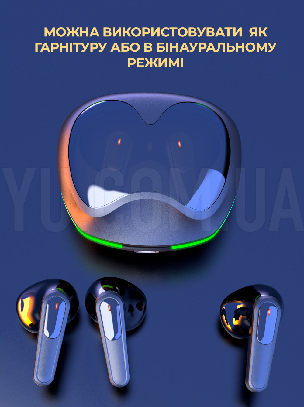 Бездротові навушники з сенсорним керуванням AIR pro 60 TWS fone Бездротові навушники з сенсорним керуванням AIR pro 60 TWS fone